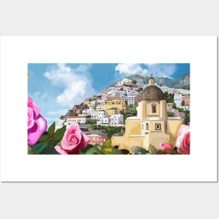 Positano Posters and Art